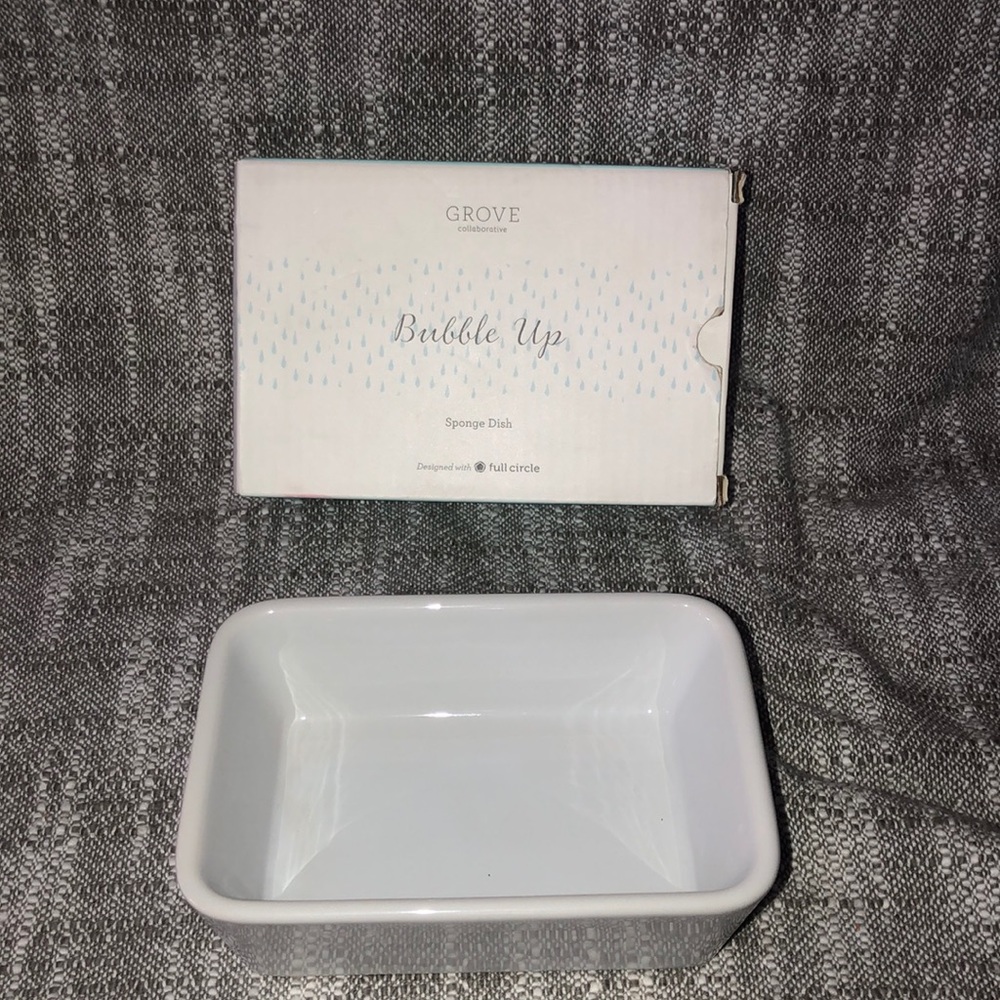 Grove collaborative bubble up sponge dish new inbox. Never used